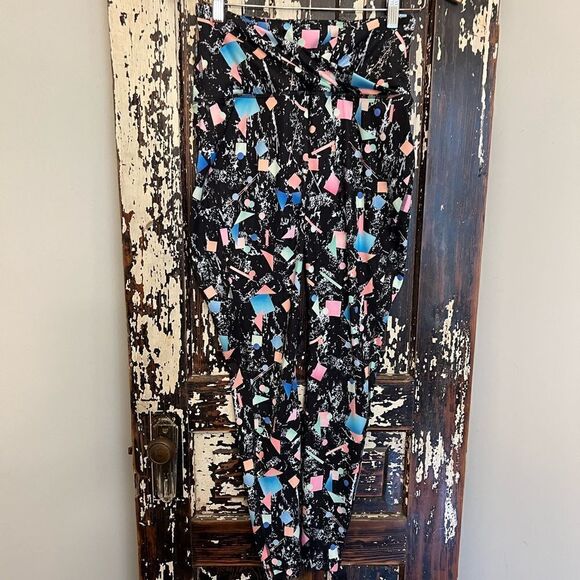 Women’s Zelos Size Small Confetti Leggings. - Picture 1 of 8